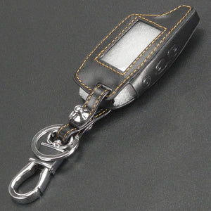 Planet Gates Leather Case Keychain for TAMARACK PANDORA LCD D073 DXL 3100/3170/3300 i-mod Alarm System Remote Control Cover