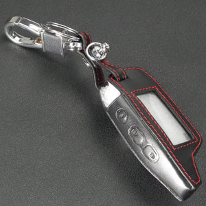 Planet Gates Leather Case Keychain for TAMARACK PANDORA LCD D073 DXL 3100/3170/3300 i-mod Alarm System Remote Control Cover