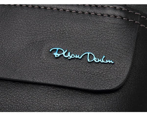 Planet Gates Leather Crossbody Bag Ipad Men's Bag Zipper Men Messenger Bag Casual Male Shoulder Bag N2749-1B