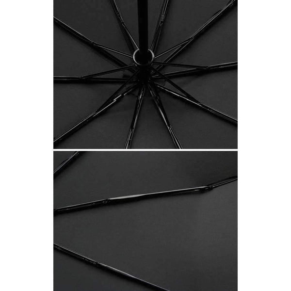 Planet Gates Leather Curved Handle men Automatic business Umbrella Male Windproof Black Big Umbrellas parasol Rain corporation paraguas Gifts