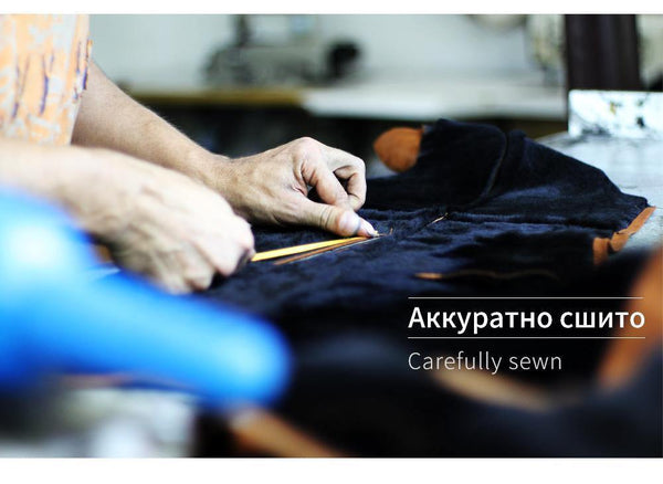 Planet Gates Leather gloves for men winter fashion gloves made of Italian imported sheepskin can play touch screen elastic wrist