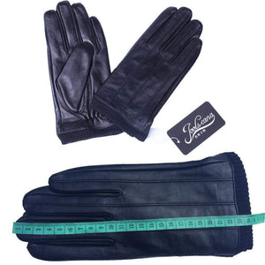 Planet Gates Leather gloves for men winter fashion gloves made of Italian imported sheepskin can play touch screen elastic wrist