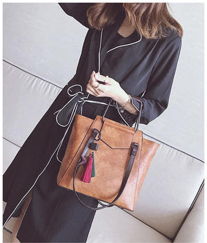 Planet Gates Leather handbags design black casual tote large travel ladies shoulder bags messenger bag J09PT02