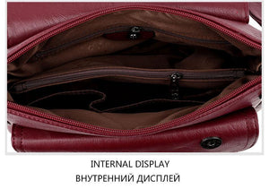 Planet Gates Leather Luxury Handbags Women Bags Designer Women Messenger Bags Summer Bag Woman Bags For Women White Sac A Main