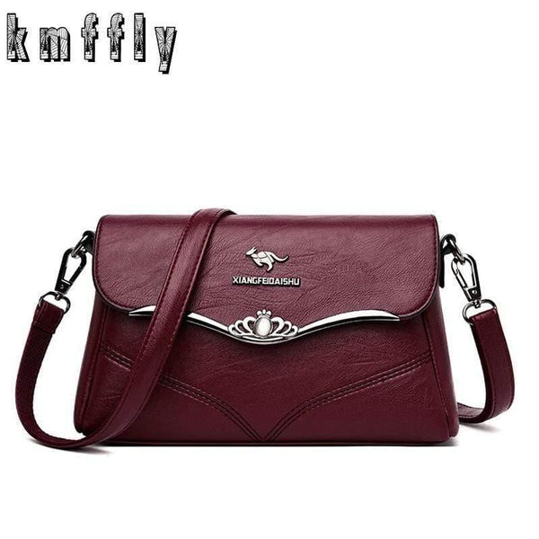 Leather Luxury Handbags Women Messenger Bags Designer Crossbody Bag For Women