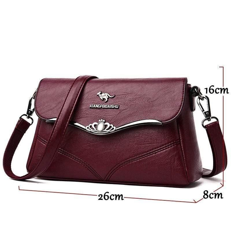 Leather Luxury Handbags Women Messenger Bags Designer Crossbody Bag For Women