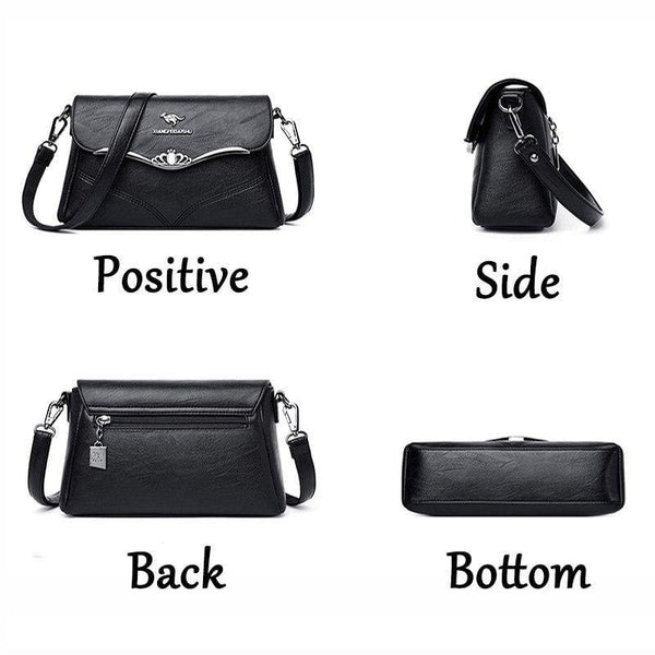 Leather Luxury Handbags Women Messenger Bags Designer Crossbody Bag For Women