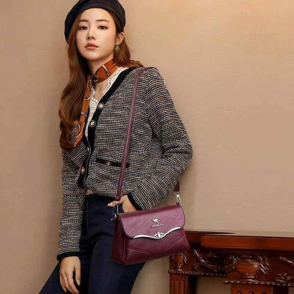 Leather Luxury Handbags Women Messenger Bags Designer Crossbody Bag For Women