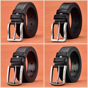 Leather Luxury Strap Male Belts For Men New Fashion Classic Vintage Pin Buckle Men Belt High Quality