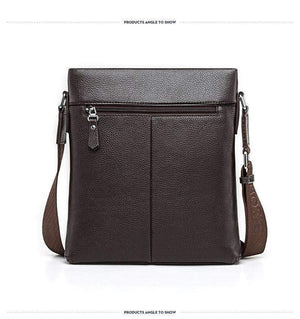 Planet Gates Leather Men Bag Casual Business Crossbody Bag iPad Mens Messenger Bag Classic Black bolsas male N2821