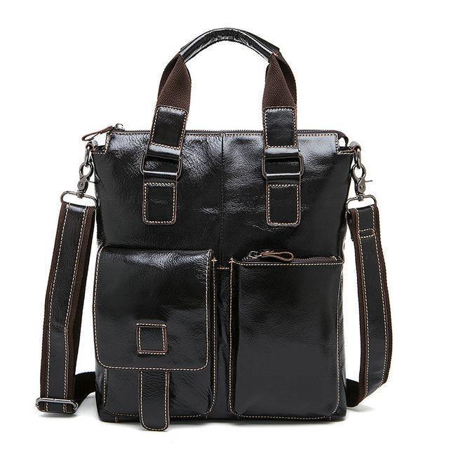 Planet Gates Leather Men Bag Casual Business Leather Mens Messenger Bag Vintage Men's Crossbody Bag bolsas