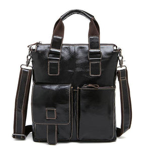 Planet Gates Leather Men Bag Casual Business Leather Mens Messenger Bag Vintage Men's Crossbody Bag bolsas