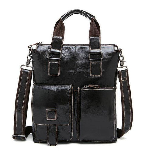 Planet Gates Leather Men Bag Casual Business Leather Mens Messenger Bag Vintage Men's Crossbody Bag bolsas