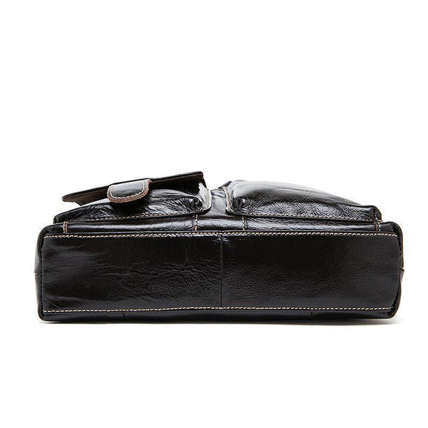 Planet Gates Leather Men Bag Casual Business Leather Mens Messenger Bag Vintage Men's Crossbody Bag bolsas