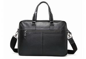 Planet Gates Leather Men Bag Laptop Briefcase Male Famous Brand Crossbody Bag Business Men's Handbag Shoulder Bag N2739-4