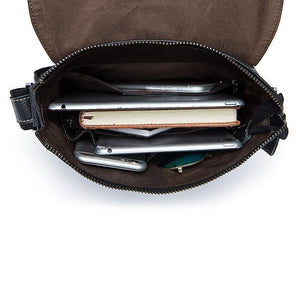 Planet Gates Leather Men Bag Male Messenger Bags Men's Man Casual Shoulder Crossbody bags flap men's leather bag Handbag 8835