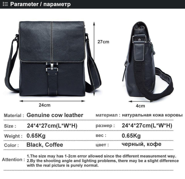 Planet Gates Leather Men Bag Male Messenger Bags Men's Man Casual Shoulder Crossbody bags flap men's leather bag Handbag 8835