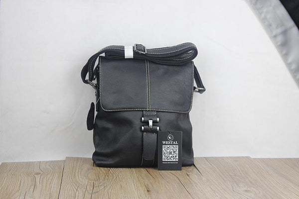 Planet Gates Leather Men Bag Male Messenger Bags Men's Man Casual Shoulder Crossbody bags flap men's leather bag Handbag 8835