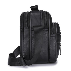 Planet Gates Leather Men Bag Men's Shoulder Crossbody Bags Brand Casual ipad Flap Messenger Bags Man Quality Cow Shoulder Bag