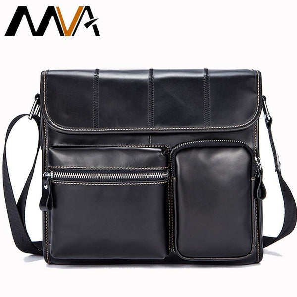 Planet Gates Leather Men Bags Casual Business Travel Mens Messenger Bag Vintage Men's Crossbody Bags bolsas male 380