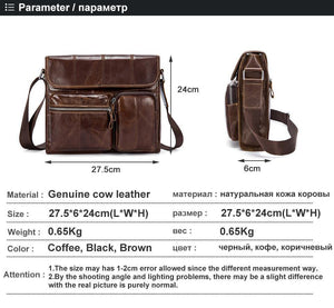 Planet Gates Leather Men Bags Casual Business Travel Mens Messenger Bag Vintage Men's Crossbody Bags bolsas male 380