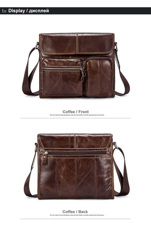 Planet Gates Leather Men Bags Casual Business Travel Mens Messenger Bag Vintage Men's Crossbody Bags bolsas male 380
