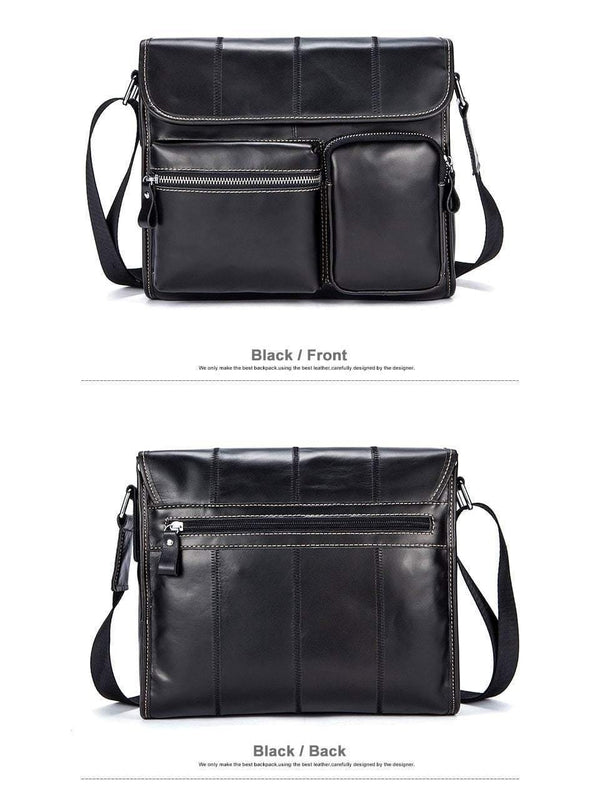 Planet Gates Leather Men Bags Casual Business Travel Mens Messenger Bag Vintage Men's Crossbody Bags bolsas male 380