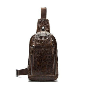 Planet Gates Leather Men Bags Hot Sale Men Crossbody Handbag Alligator Pattern Messenger Bag Male Fashion Shoulder Pack 1311