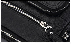 Planet Gates Leather Men Bags Ipad Handbags Male Messenger Bag Man Crossbody Shoulder Bag Men's Travel Bags N2333-1