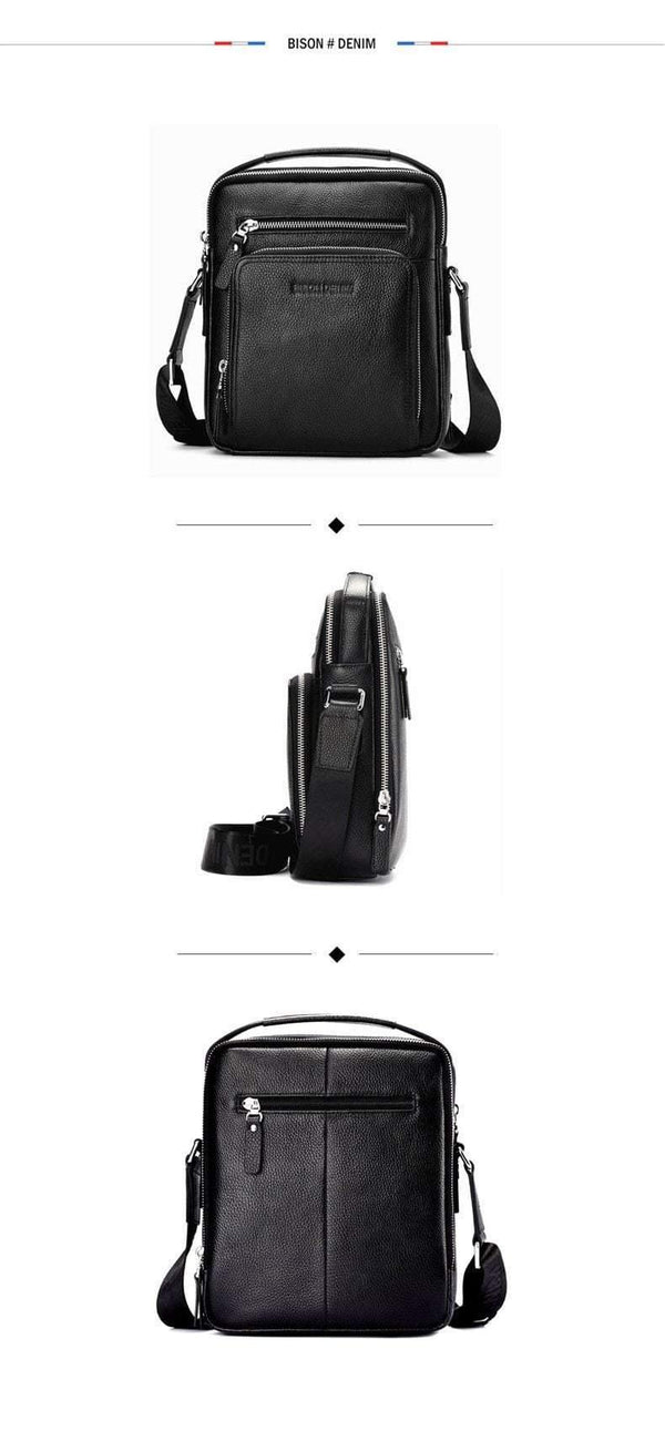 Planet Gates Leather Men Bags Ipad Handbags Male Messenger Bag Man Crossbody Shoulder Bag Men's Travel Bags N2333-1