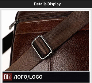 Planet Gates Leather Men Handbag Shoulder Bag Hot Sale Cow Leather Bag Vintage Casual Style Flap Bags Men's Crossbody Bag