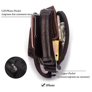 Planet Gates Leather Men Messenger Bag Hot Sale Male Small Man Fashion Crossbody Shoulder Bags Men's Travel New Handbags