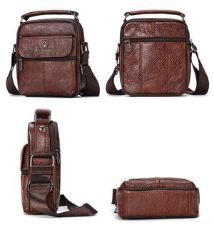 Planet Gates Leather Men Messenger Bag Hot Sale Male Small Man Fashion Crossbody Shoulder Bags Men's Travel New Handbags