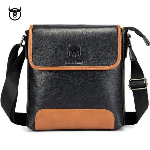 Planet Gates Leather Men's Bag cow leather Messenger bag for male fashion shoulder bag Mens crossbody Bag vintage Handbags