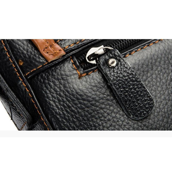 Planet Gates Leather Men's Bag cow leather Messenger bag for male fashion shoulder bag Mens crossbody Bag vintage Handbags