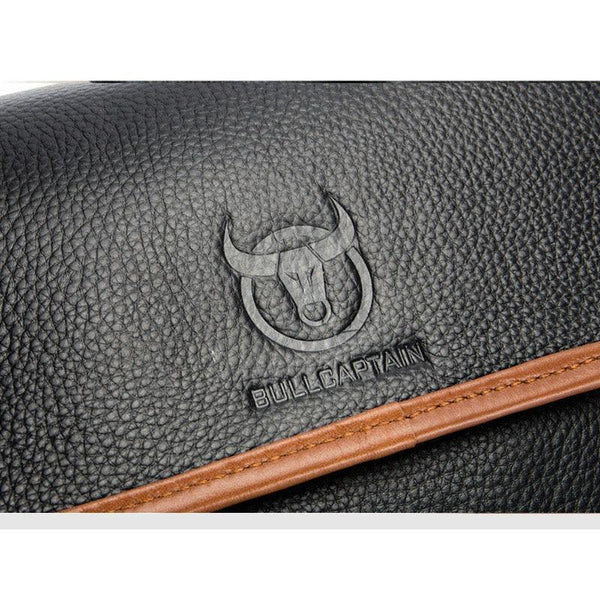 Planet Gates Leather Men's Bag cow leather Messenger bag for male fashion shoulder bag Mens crossbody Bag vintage Handbags
