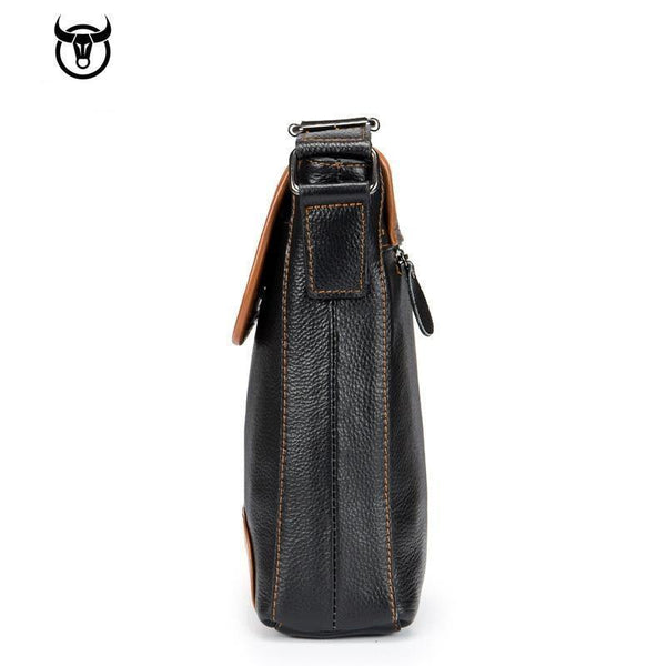 Planet Gates Leather Men's Bag cow leather Messenger bag for male fashion shoulder bag Mens crossbody Bag vintage Handbags