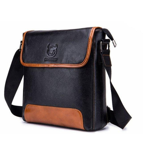 Planet Gates Leather Men's Bag cow leather Messenger bag for male fashion shoulder bag Mens crossbody Bag vintage Handbags