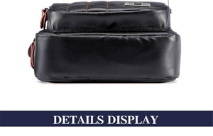 Planet Gates Leather Men's Bag Travel Single Shoulder Messenger Bags Multipurpose Chest Pack Casual multifunctional Bolsas