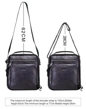 Planet Gates Leather men shoulder bag crossbody bags for men high quality bolsas fashion messenger bag for 9.7" Ipad