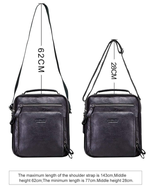 Planet Gates Leather men shoulder bag crossbody bags for men high quality bolsas fashion messenger bag for 9.7" Ipad