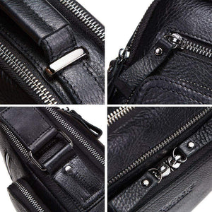 Planet Gates Leather men shoulder bag crossbody bags for men high quality bolsas fashion messenger bag for 9.7" Ipad