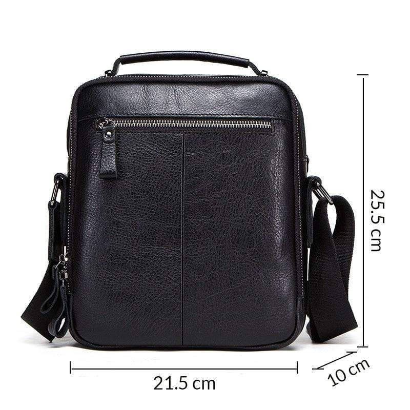 Planet Gates Leather men shoulder bag crossbody bags for men high quality bolsas fashion messenger bag for 9.7" Ipad