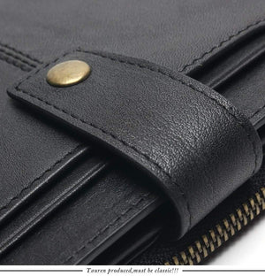 Planet Gates Leather Men Wallets Short Coin Purse Small Vintage Wallet Cowhide Leather Card Holder Pocket Purse Men Wallets