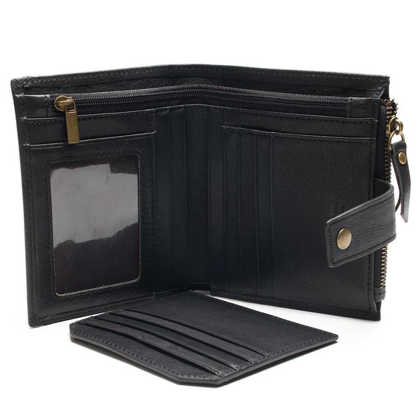 Planet Gates Leather Men Wallets Short Coin Purse Small Vintage Wallet Cowhide Leather Card Holder Pocket Purse Men Wallets