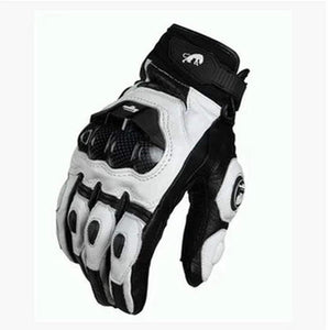 Planet Gates Leather Motorcycle Gloves GP PRO Riding Motobike Racing Cycling Luvas Moto Guantes Carbon Fiber Racing Cross bike