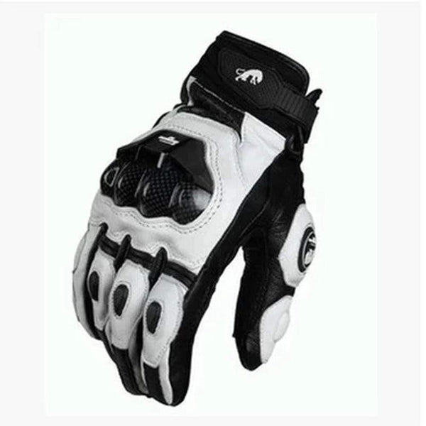 Planet Gates Leather Motorcycle Gloves GP PRO Riding Motobike Racing Cycling Luvas Moto Guantes Carbon Fiber Racing Cross bike