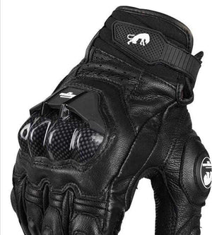 Planet Gates Leather Motorcycle Gloves GP PRO Riding Motobike Racing Cycling Luvas Moto Guantes Carbon Fiber Racing Cross bike