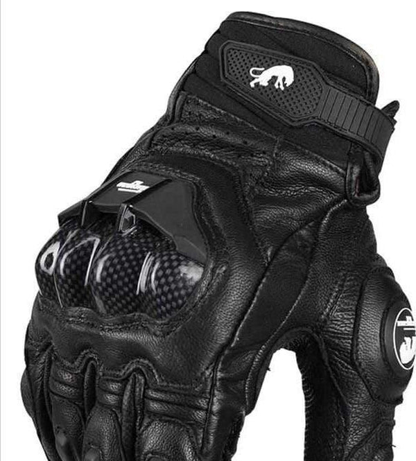 Planet Gates Leather Motorcycle Gloves GP PRO Riding Motobike Racing Cycling Luvas Moto Guantes Carbon Fiber Racing Cross bike