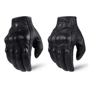 Planet Gates Leather Motorcycle Gloves Moto Waterproof Gloves Motorcycle Protective Gears Motocross Gloves gift